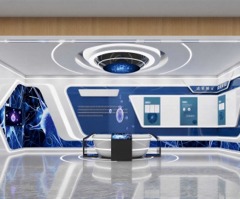 Modern Exhibition Hall-ID:865345005