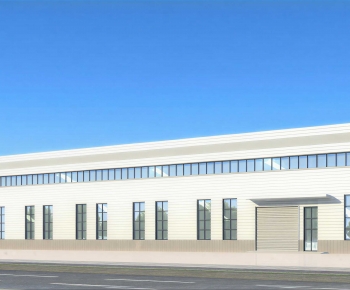 Modern Industrial Building-ID:134154083