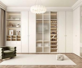 Modern Clothes Storage Area-ID:774465089