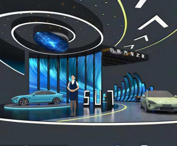 Modern Exhibition Hall-ID:868896016