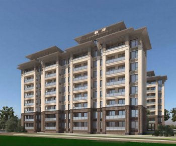 Modern Residential Building-ID:818834075