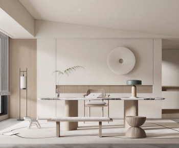 Wabi-sabi Style Study Space-ID:642709712