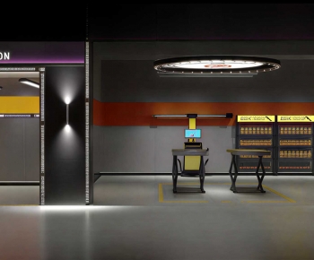 Modern Exhibition Hall-ID:916440965