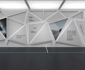 Modern Exhibition Hall-ID:657960896