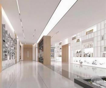 Modern Exhibition Hall-ID:785868884