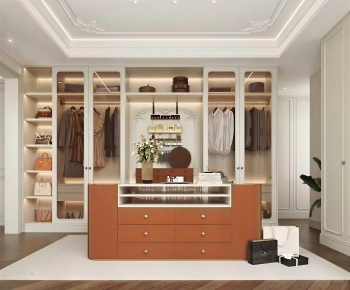 Modern Clothes Storage Area-ID:821878916