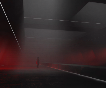 Modern Exhibition Hall-ID:569200992