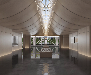 New Chinese Style Exhibition Hall-ID:782515051