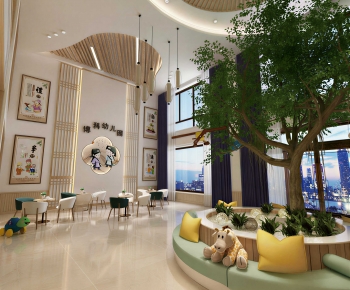 Modern Kindergarten Hall-ID:895924094