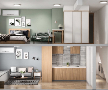 Modern Apartment-ID:346944098