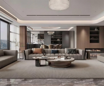 Modern A Living Room-ID:408366927