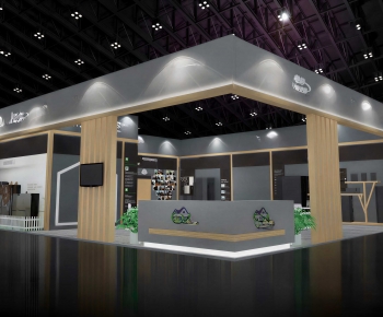 Modern Exhibition Hall-ID:370860106