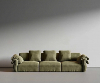Modern Three-seat Sofa-ID:481019973