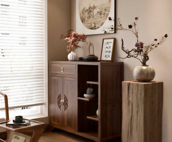 New Chinese Style Sideboard-ID:607791908