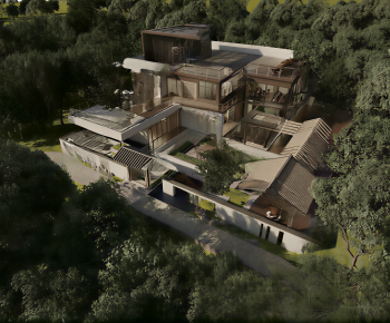 Modern Residential Building-ID:519918923