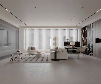 Modern A Living Room-ID:648222927