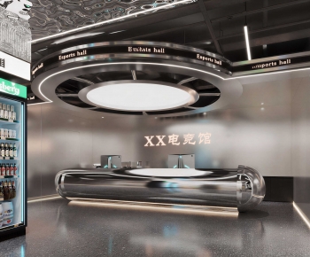 Modern Exhibition Hall-ID:394946103