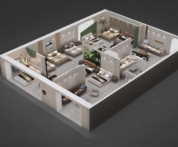 Modern Exhibition Hall-ID:224467995