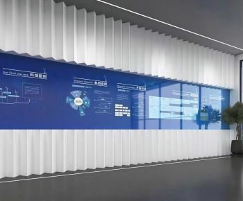 Modern Exhibition Hall-ID:648175002