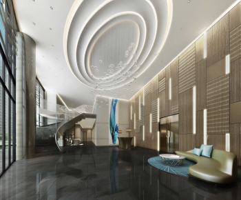 Modern Office Reception Desk-ID:103688005