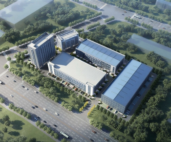 Modern Architectural Bird's-eye View Planning-ID:149961959