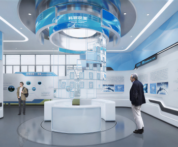 Modern Exhibition Hall-ID:890347007