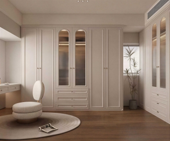 Modern Clothes Storage Area-ID:984493027