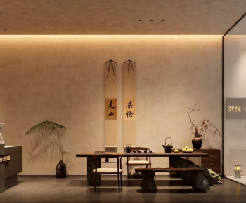 New Chinese Style Tea House-ID:222966915