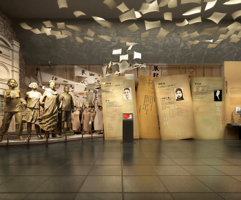 New Chinese Style Exhibition Hall-ID:814575912