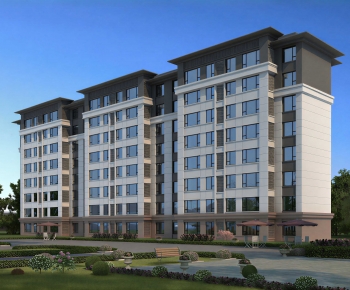 Modern Residential Building-ID:205409051