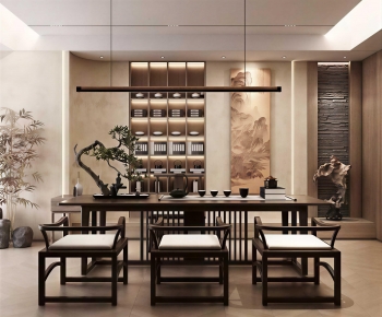 New Chinese Style Tea House-ID:701992033