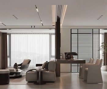 Modern A Living Room-ID:899439103