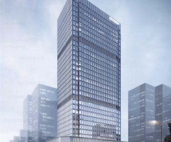 Modern Appearance Of Commercial Building-ID:692761901