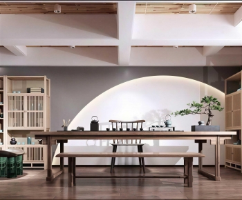 New Chinese Style Tea House-ID:743220098