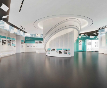 Modern Exhibition Hall-ID:952835085