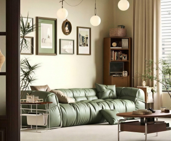 Modern A Living Room-ID:499564895