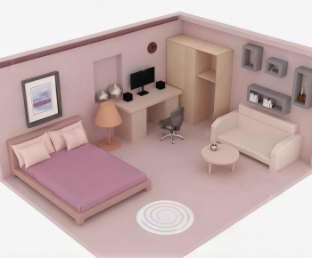 Modern Cartoon House-ID:302887925