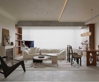 Modern A Living Room-ID:301708947