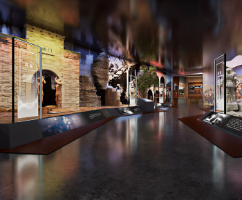 Modern Exhibition Hall-ID:770200979