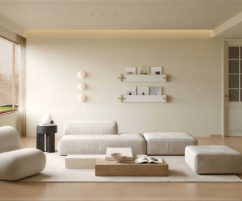 Modern A Living Room-ID:505290034