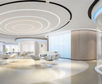 Modern Office Reception Desk-ID:936137911