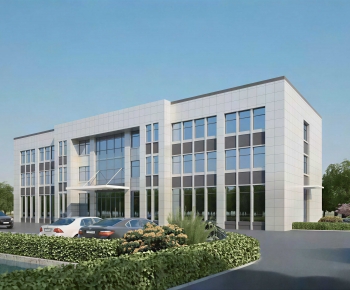 Modern Appearance Of Commercial Building-ID:299220153