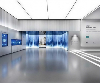 Modern Exhibition Hall-ID:976249931