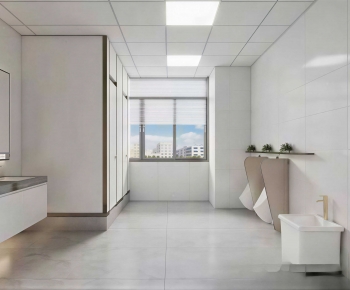 Modern Public Toilet-ID:160337928