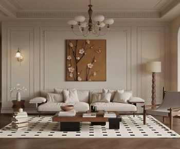 Modern A Living Room-ID:311992887