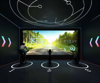 Modern Exhibition Hall-ID:462656971