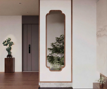 New Chinese Style Hallway-ID:615138052