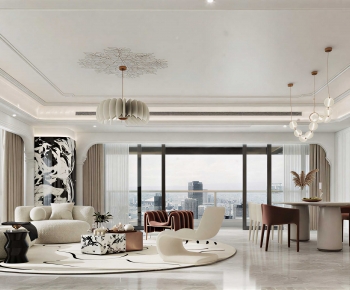 Modern A Living Room-ID:940290933