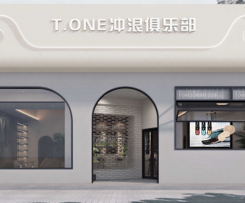 Modern Facade Element-ID:815558911