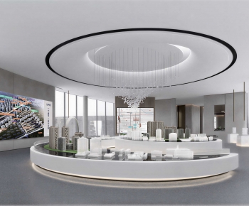 Modern Exhibition Hall-ID:308841944